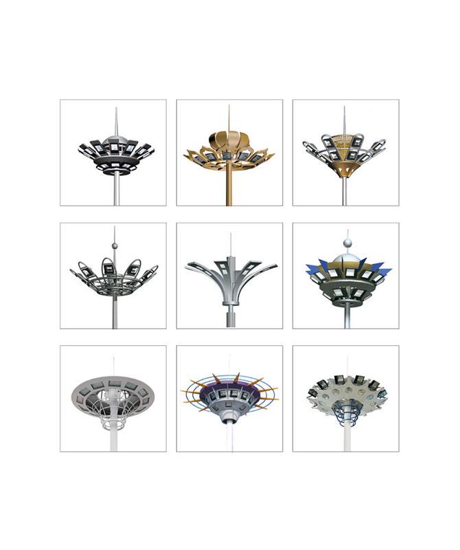 GGD-007/GGD-008/GGD-009/GGD-010/GGD-011/GGD-012/GGD-013/GGD-014/GGD-015 High Pole Street Lamp