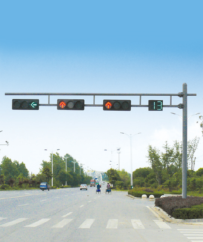 Dobbelt Wishbone Single Colonn Signal Light Signal lysstang