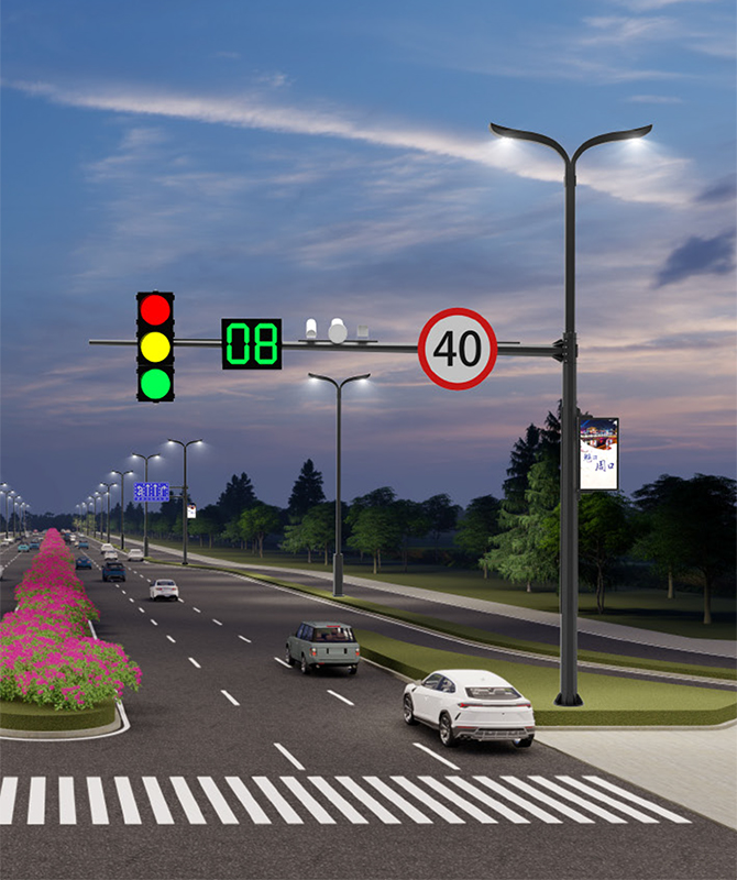 DGNG-009 Intelligent multifunksjonell omfattende stolpe