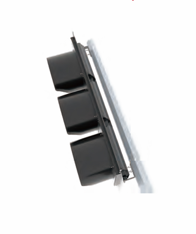 Horisontal installasjon: bøyleinstallasjon