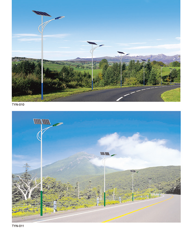 TYN-010/TYN-011 Integrert Solar Street Light